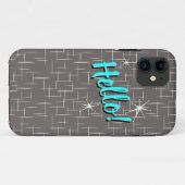 Hallo ! Fall Mate iPhone Case-Mate iPhone Hülle (Rückseite (Horizontal))