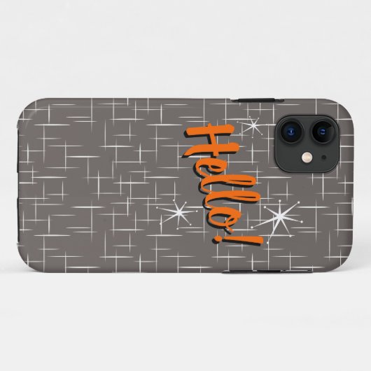 Hallo ! Fall Mate iPhone Case-Mate iPhone Hülle (Rückseite (Horizontal))