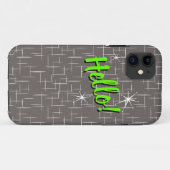 Hallo ! Fall Mate iPhone Case-Mate iPhone Hülle (Rückseite (Horizontal))