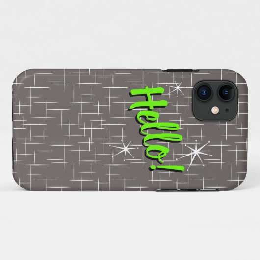 Hallo ! Fall Mate iPhone Case-Mate iPhone Hülle (Rückseite (Horizontal))