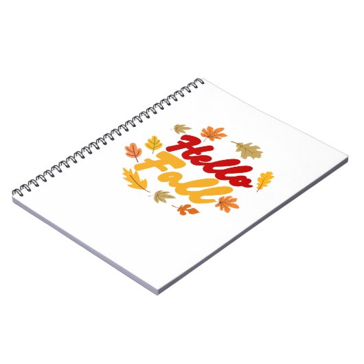 Hallo Fall Notizblock (Linke Seite)