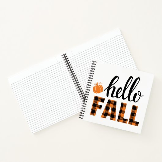 Hallo Fall Notizblock (Innenseite)