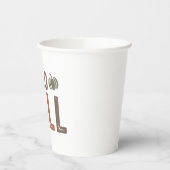 Hallo Fall Pappbecher (Links)