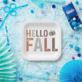 Hallo Fall Pappteller (Party)