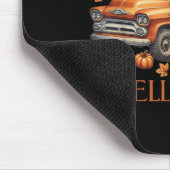 Hallo Fall Pumpkin Kup Truck Gnome Herbstbaum Fab Mousepad (Ecke)