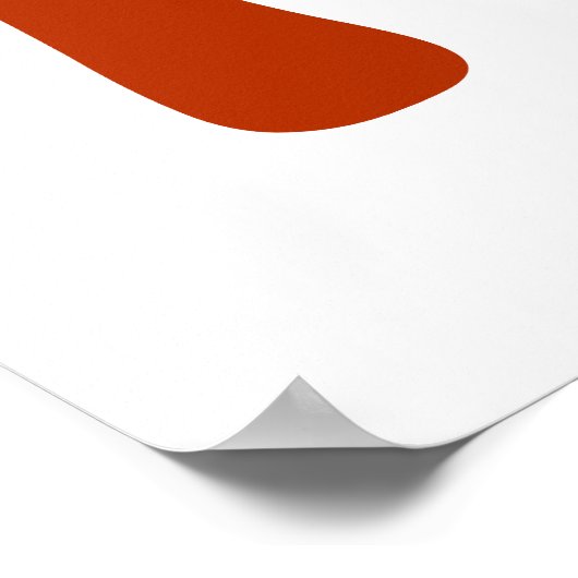 Hallo Fall Pumpkin und Leaf Herbstposter Poster (Ecke)