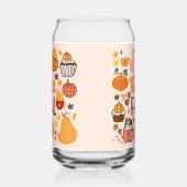 Hallo Fall Pumpkins Dosenglas (Rechts)