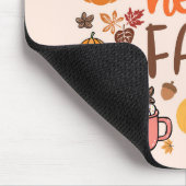 Hallo Fall Pumpkins Mousepad (Ecke)