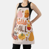 Hallo Fall Pumpkins Schürze (InSitu)
