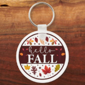 Hallo Fall Schlüsselanhänger (Vorderseite)