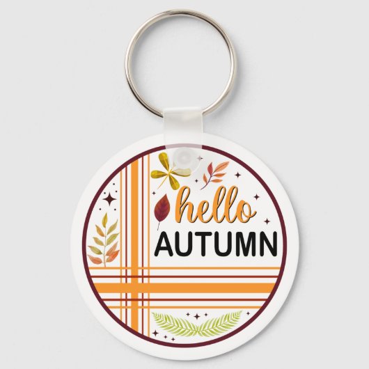 Hallo! FALL Schlüsselanhänger (Vorderseite)