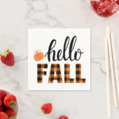 Hallo Fall Serviette (Beispiel)