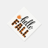 Hallo Fall Serviette (Ecke)