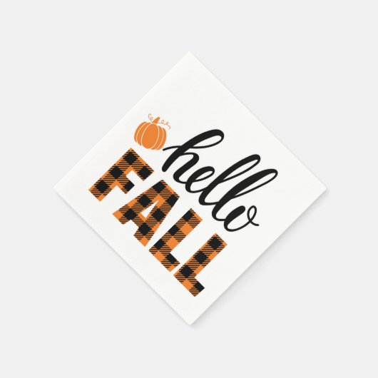 Hallo Fall Serviette (Ecke)