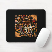 Hallo Fall Stethoscope Nurse Boho Floral Health Ca Mousepad (Mit Mouse)