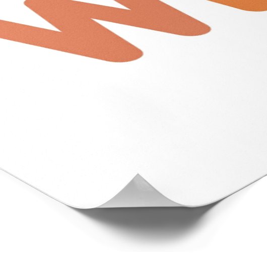 Hallo Fall | Sweater Weather Poster (Ecke)