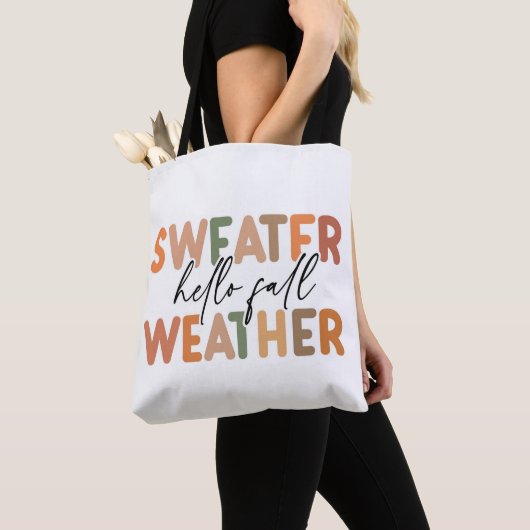 Hallo Fall | Sweater Weather Tasche (Von Nahem)
