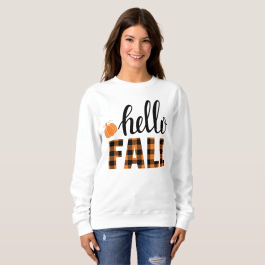 Hallo Fall Sweatshirt (Vorne ganz)