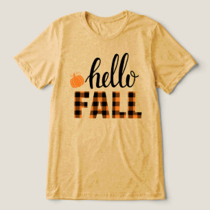 Hallo Fall Tri-Blend Shirt