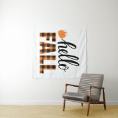 Hallo Fall Wandteppich (Beispiel (Horizontal))