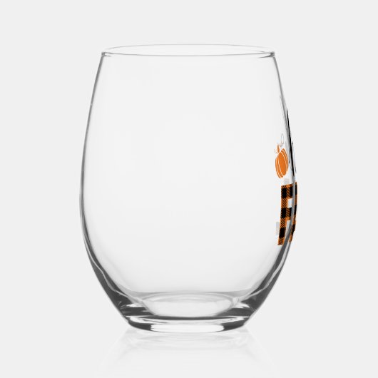 Hallo Fall Weinglas Ohne Stiel (Rechts)