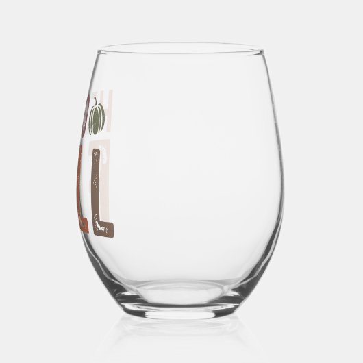 Hallo Fall Weinglas Ohne Stiel (Links)