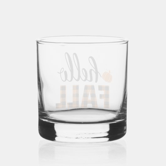 Hallo Fall Whiskyglas (Rückseite)