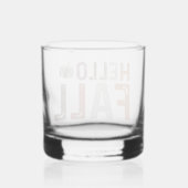 Hallo Fall Whiskyglas (Rückseite)
