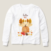 Hallo fallen mit Kürbis