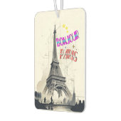 Hallo Farbige Paris Autolufterfrischer (Links)