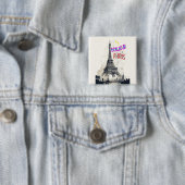 Hallo Farbige Paris Button (Beispiel)