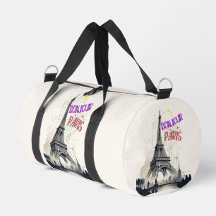 Hallo Farbige Paris Duffle Bag