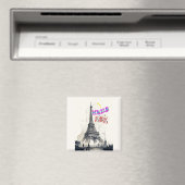 Hallo Farbige Paris Magnet (In Situ (Geschirrspüler))
