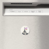Hallo Farbige Paris Magnet (In Situ (Geschirrspüler))