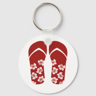Hallo Flip Flops Schlüsselanhänger