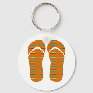 Hallo Flip Flops Schlüsselanhänger