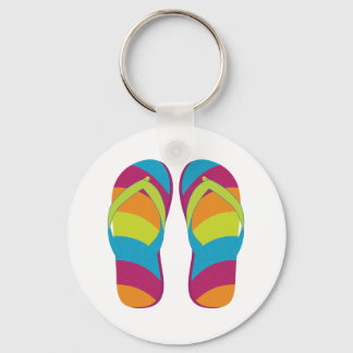 Hallo Flip Flops Schlüsselanhänger