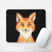 Hallo Fox Mousepad (Mit Mouse)