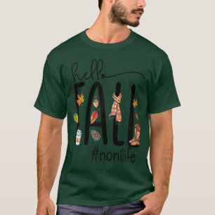Hallo Frauen fallen Noni Life Niedlich zwischen He T-Shirt