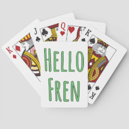 Hallo Fren Spielkarten