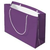 Hallo Freunde! Ananas-Illustration Große Geschenktüte (Rückseite Schrägansicht)
