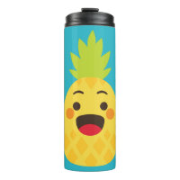 Hallo Freunde! Ananas-Illustration