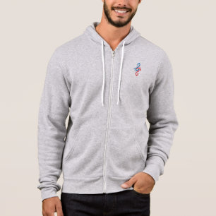 Hallo Freunde Einfaches Glückliches Grußdesign Hoodie
