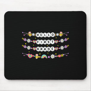 Hallo Freundschaftsarmbänder für die erste Klasse Mousepad