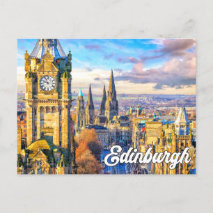 Hallo From Edinburgh, Schottland, Vereinigtes Köni Postkarte