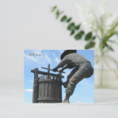 Hallo, From. Napa Valley Postkarte (Stehend Vorderseite)