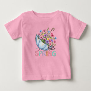 Hallo Frühling Baby T-shirt