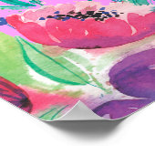 Hallo Frühling, Blume, Poster (Ecke)