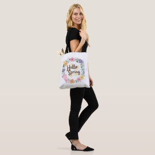 Hallo Frühling Dekorative Einkaufstasche Tasche