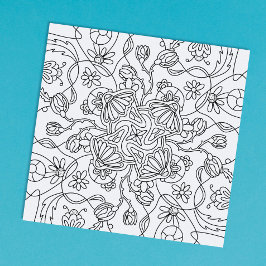 Hallo Frühling: Farbe Ihre eigene Blume